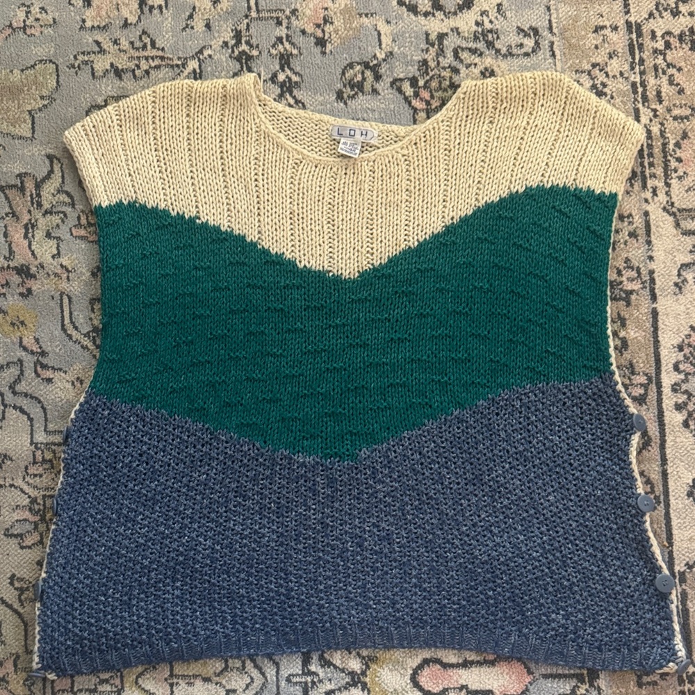 Colorblock Knit Top